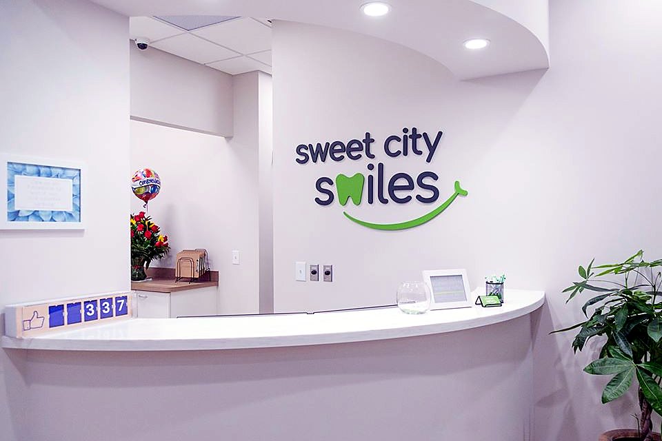 Pediatric dental reception